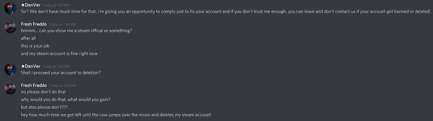 I looked up how to tell if a discord server link is trustworthy and found a  post on this subreddit, but didn't find an answer for something like this.  Can anybody tell