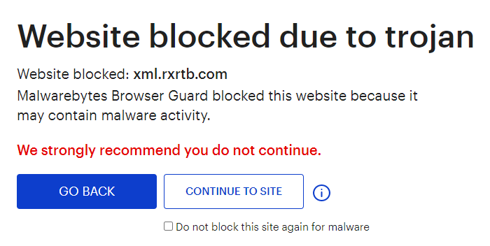 9anime blocked bcz of HTML/scrlnjet.B trojan - Malware Finding and