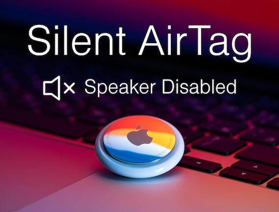 silent AirTag, speaker disabled