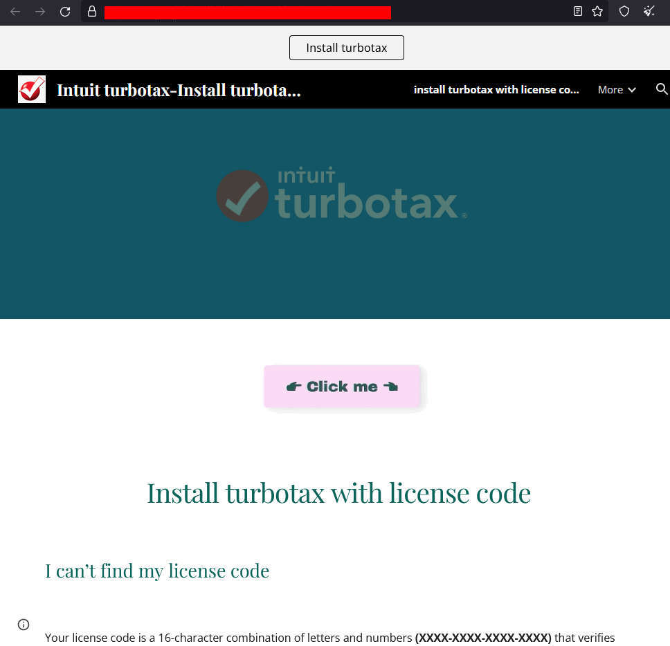 Where is my TurboTax licence code?