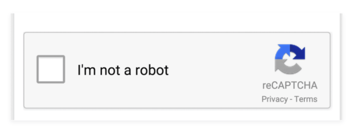 real reCAPTCHA