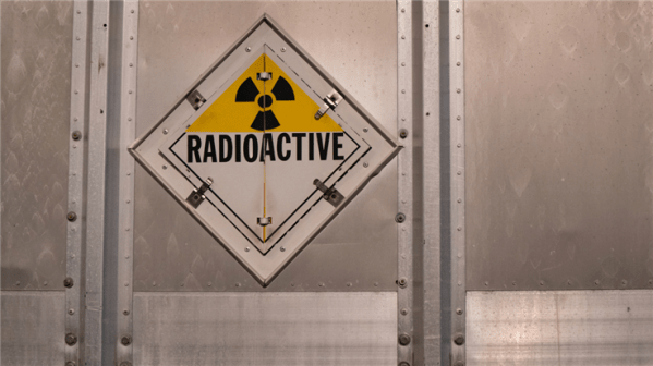 warning sign radioactive