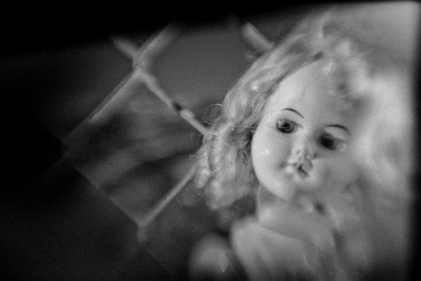 disturbing old doll