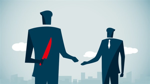 someone pretending to help