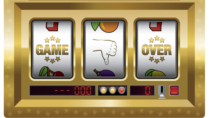 slot machine game over