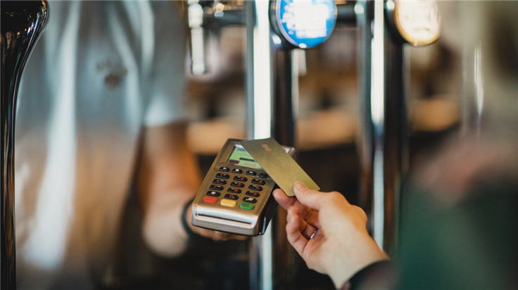 using a credit card to pay for alcohol