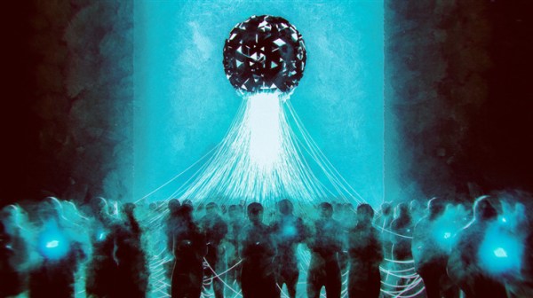 big dark orb absorbing everyone’s data