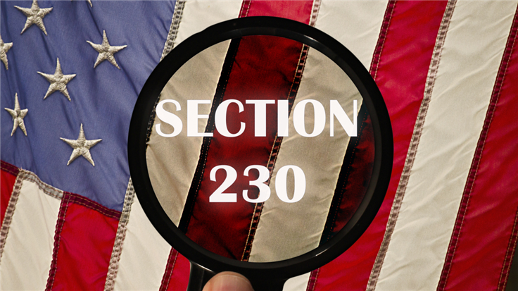 looking glass sposts section 230 on the stars and stripes