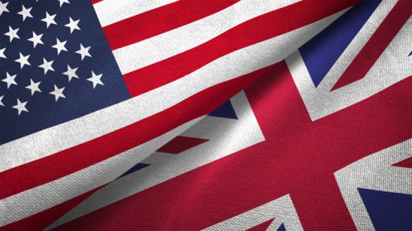 us and uk flag overlapping
