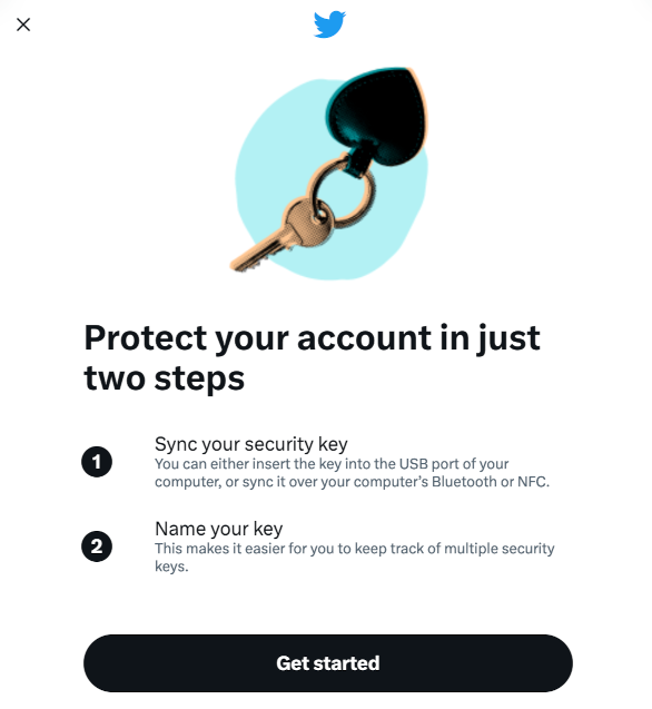 Two Factor Security Keys, USB-A and NFC Security