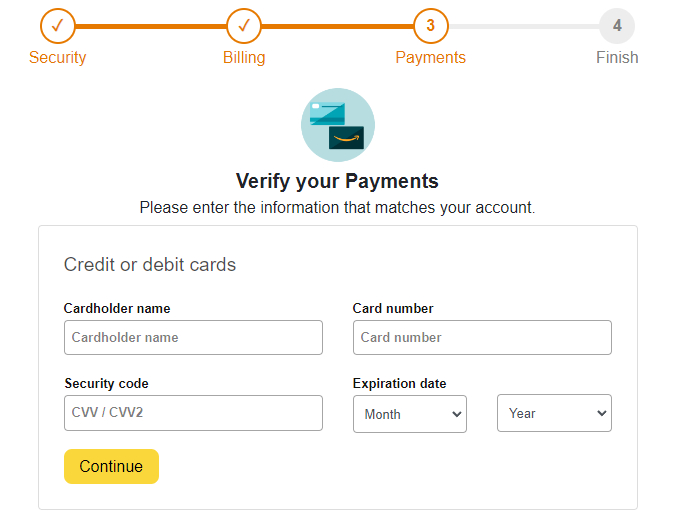Phishing for payment data