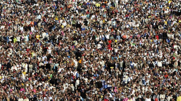 large crowd of people