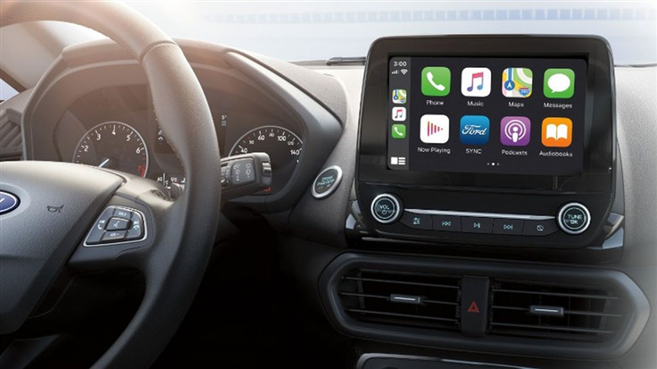 The SYNC 3 infotainment system in a Ford