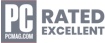PC Rated Excellent Award logo
