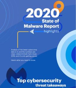 2020 State of Malware Infographic