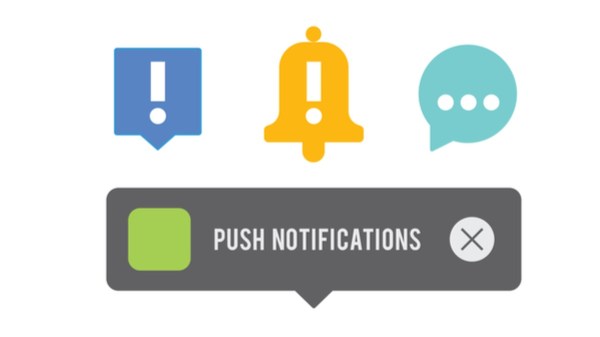 Browser push notifications
