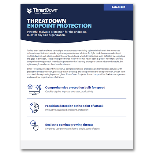 ThreatDown Endpoint Protection Data Sheet