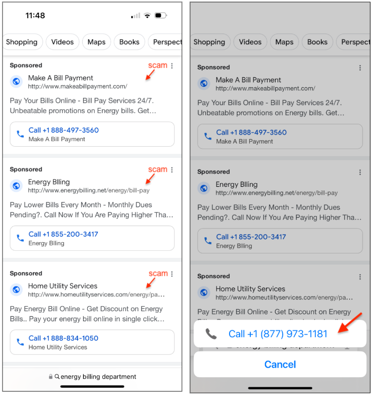 Free Load Scam Massive utility scam campaign spreads via online ads | Malwarebytes