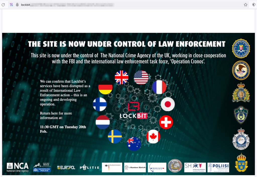 LockBit, the world’s worst ransomware, is down