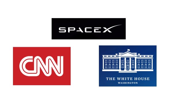 SpaceX CNN White House