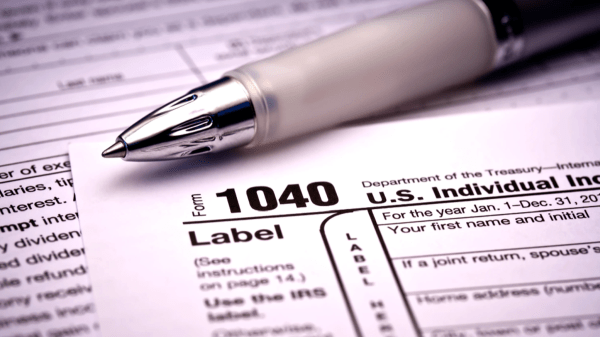 paper tax preparation form