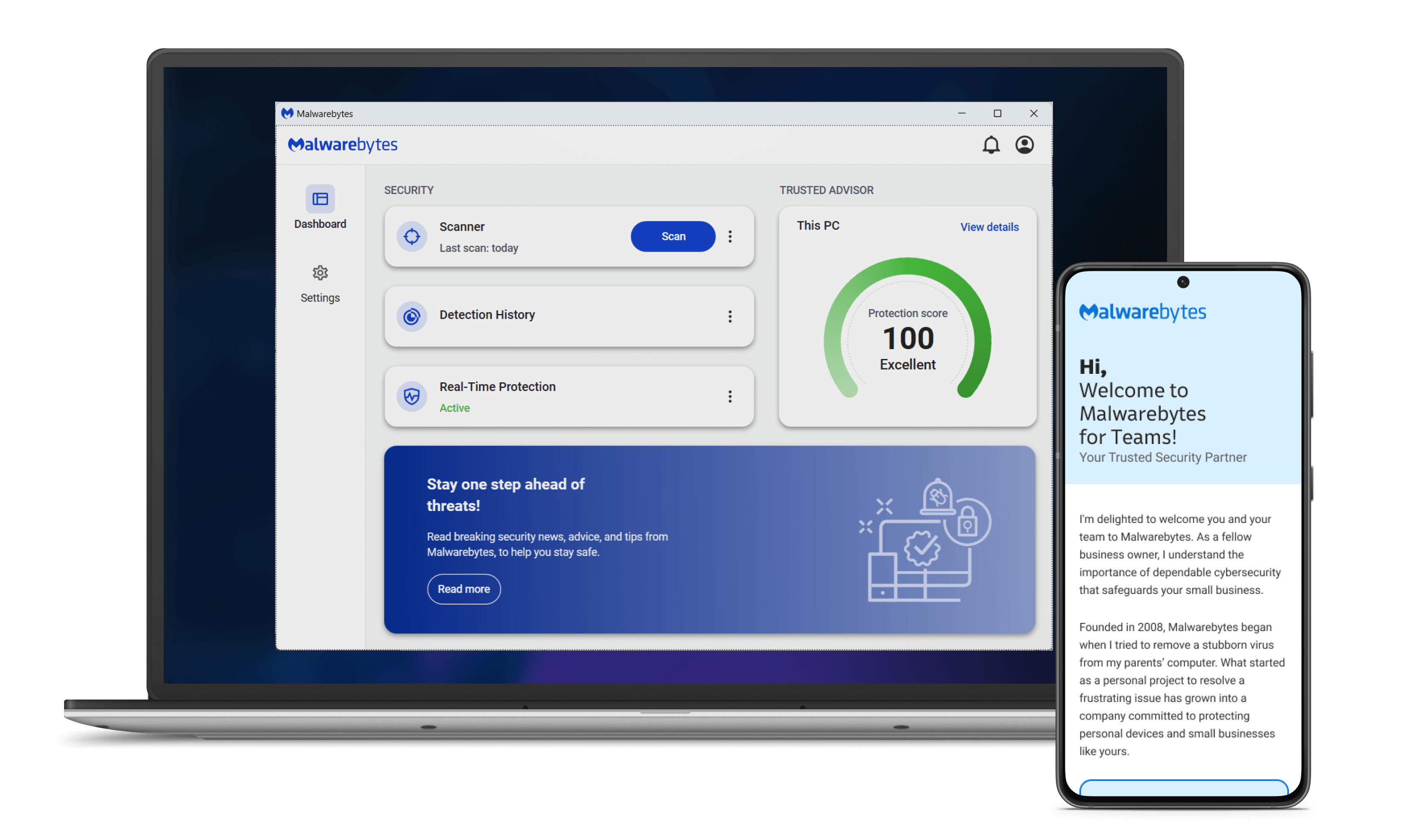 Malwarebytes for Teams - Small Business Cybersecurity | Malwarebytes