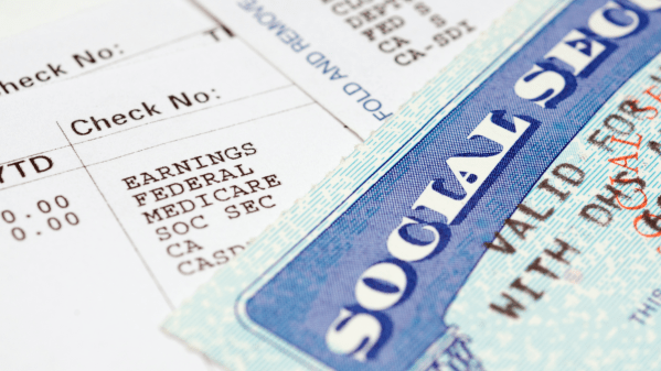 Social security card and statement