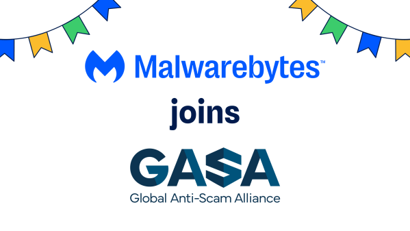 Malwarebytes joins Global Anti-Scam Alliance (GASA) as supporting member 