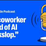 An illustrated padlock is mounted into a microphone stand with sound waves emitting from the device.