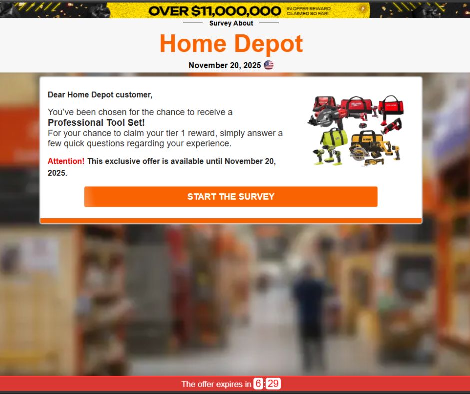 Black Friday scammers offer fake gifts from big-name brands to empty bank accounts