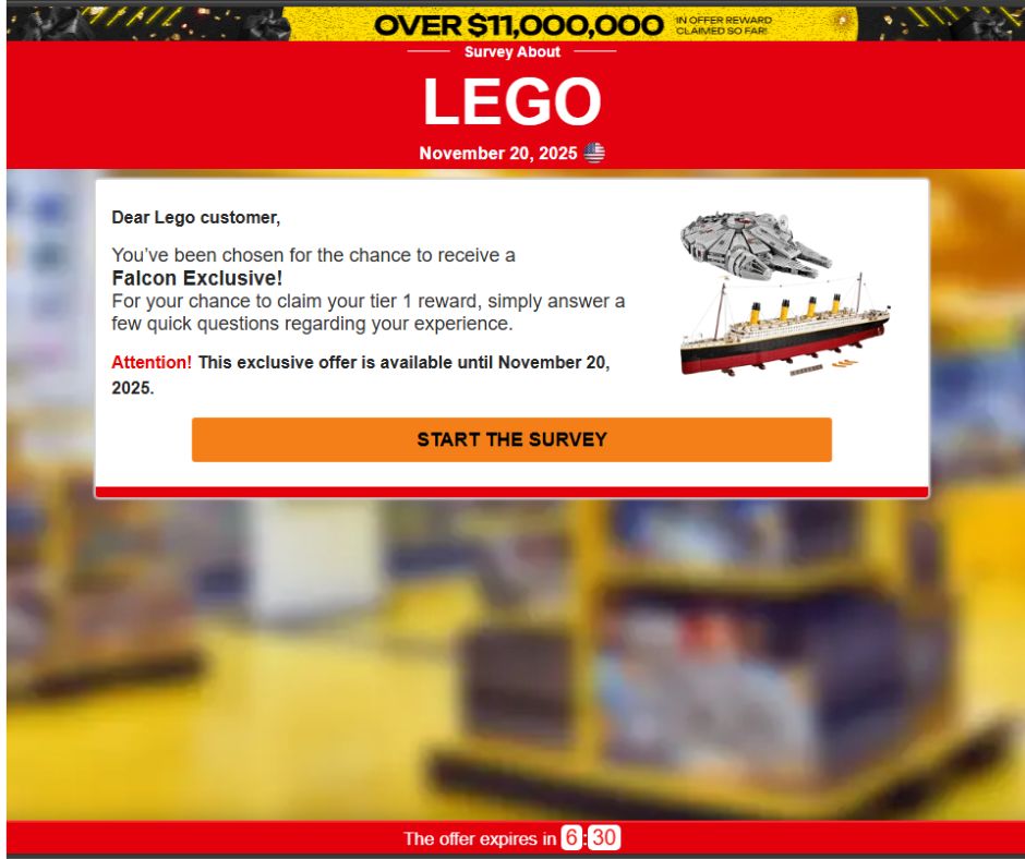 Black Friday scammers offer fake gifts from big-name brands to empty bank accounts