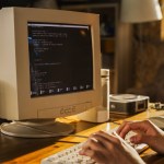 A computer from the 1990s