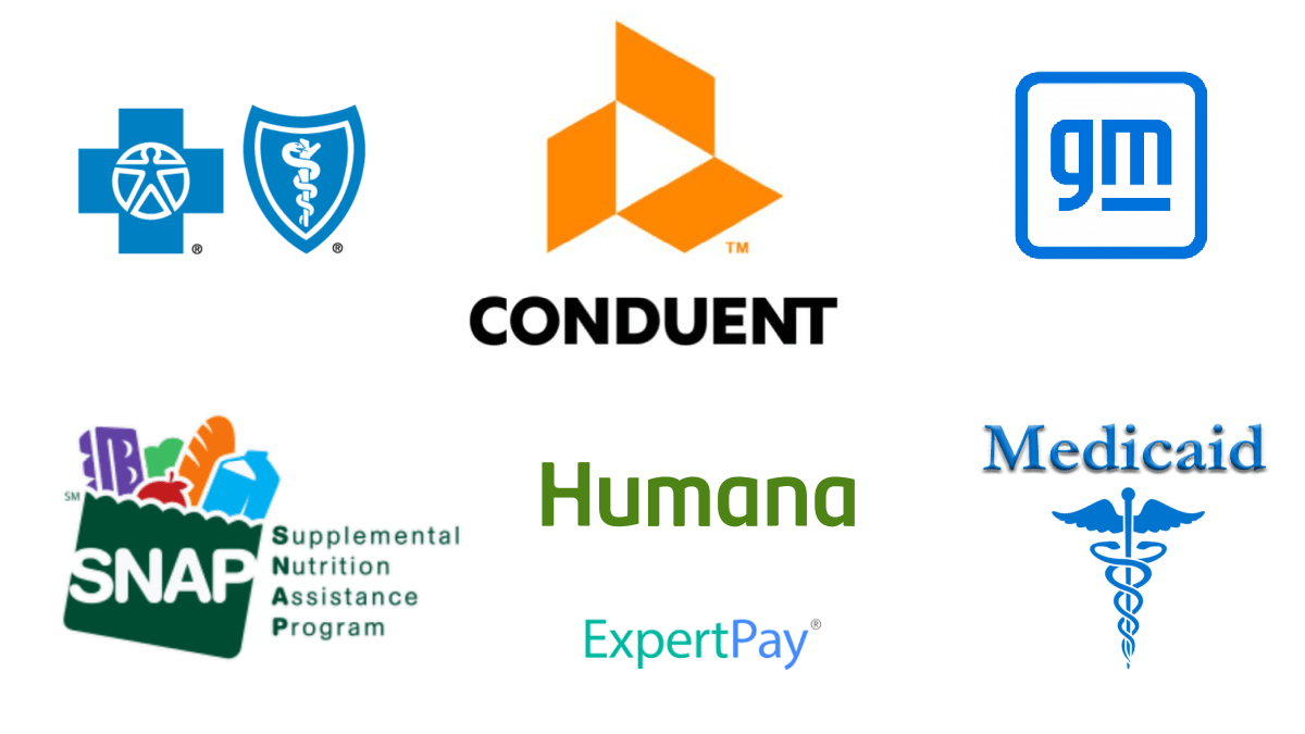 Conduent and major clients logos