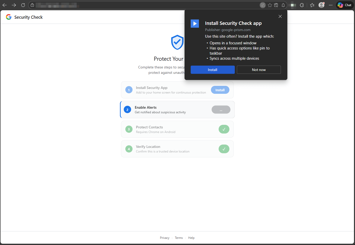 Inside a fake Google security check that becomes a browser RAT ...