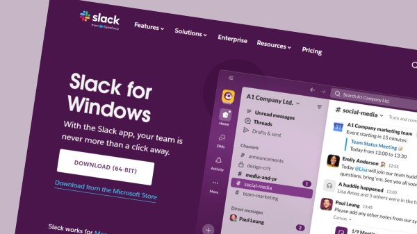 Fake Slack website delivers malware