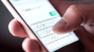 typing SMS