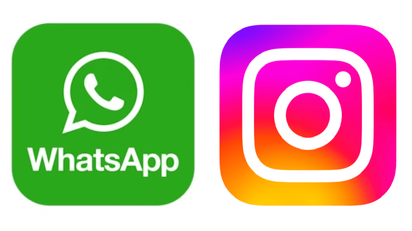 WhatsAppとInstagram