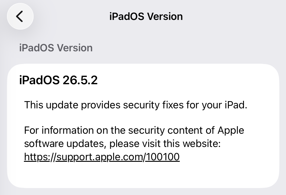 Update time: Apple releases security patches for iOS, MacOS Tahoe, Safari