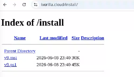 図1:EtherRAT MSIをホストするOpen Directory