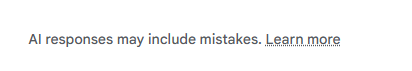 This kind of warning may not be enough.