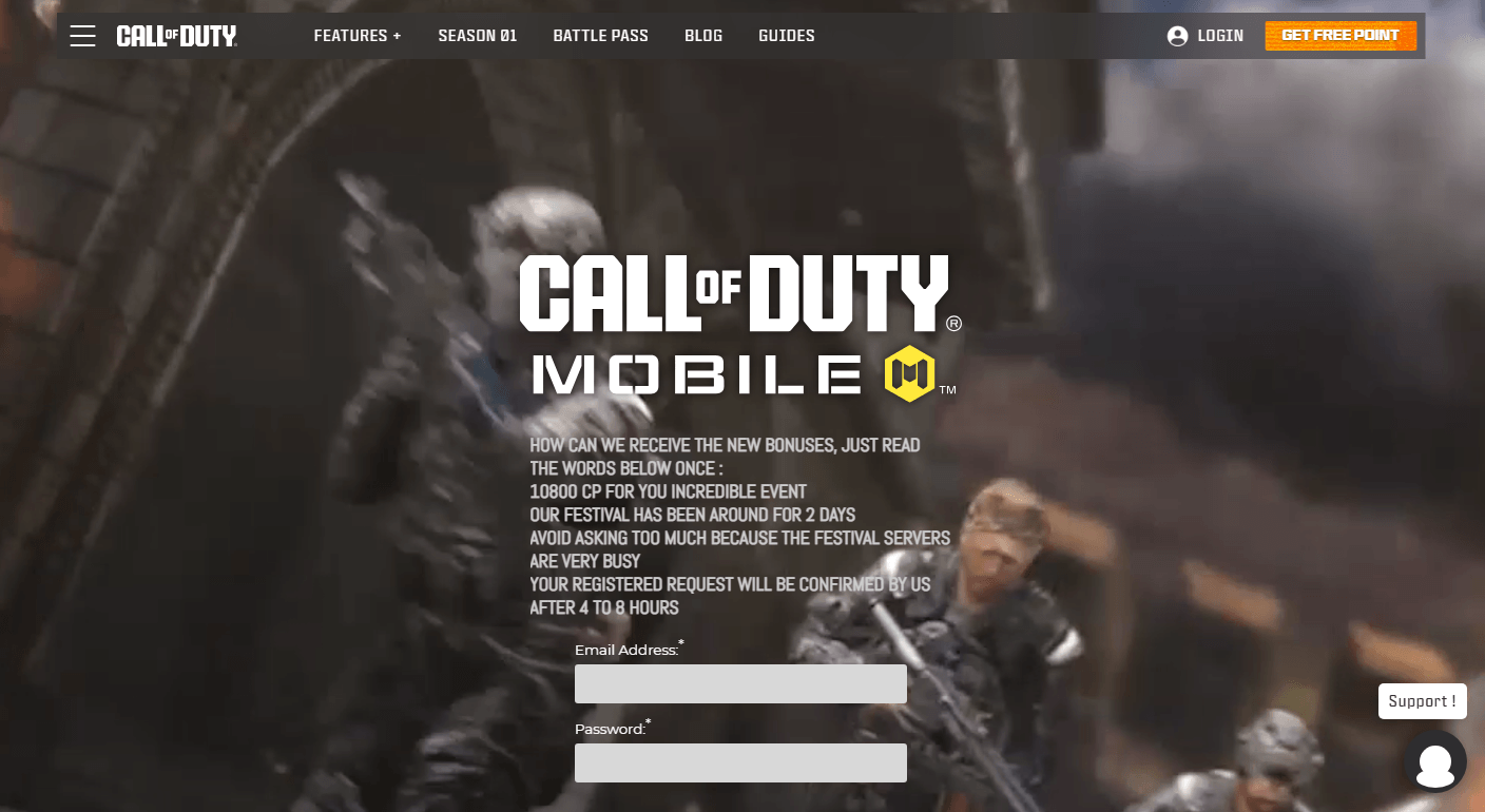 Call of Duty Mobile scam uses fake free points to steal player accounts ...