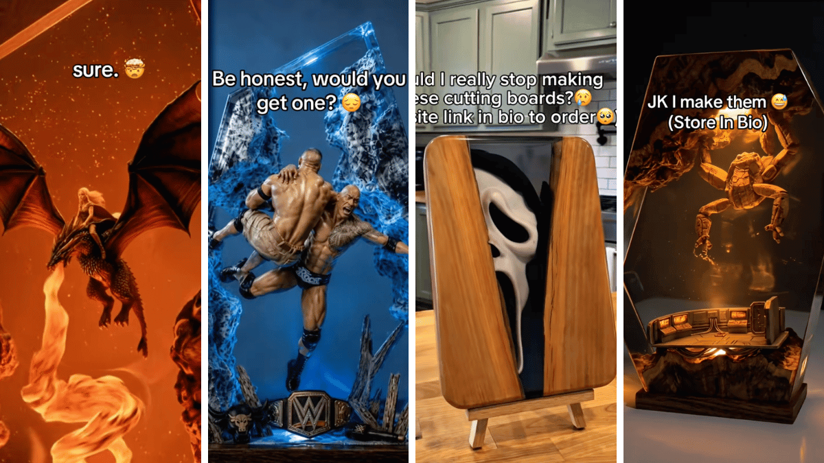 TikTok Resin Art Scams Surge as Fake Artists Target Buyers