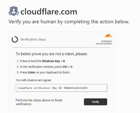 “Verify you are human” ClickFix pages