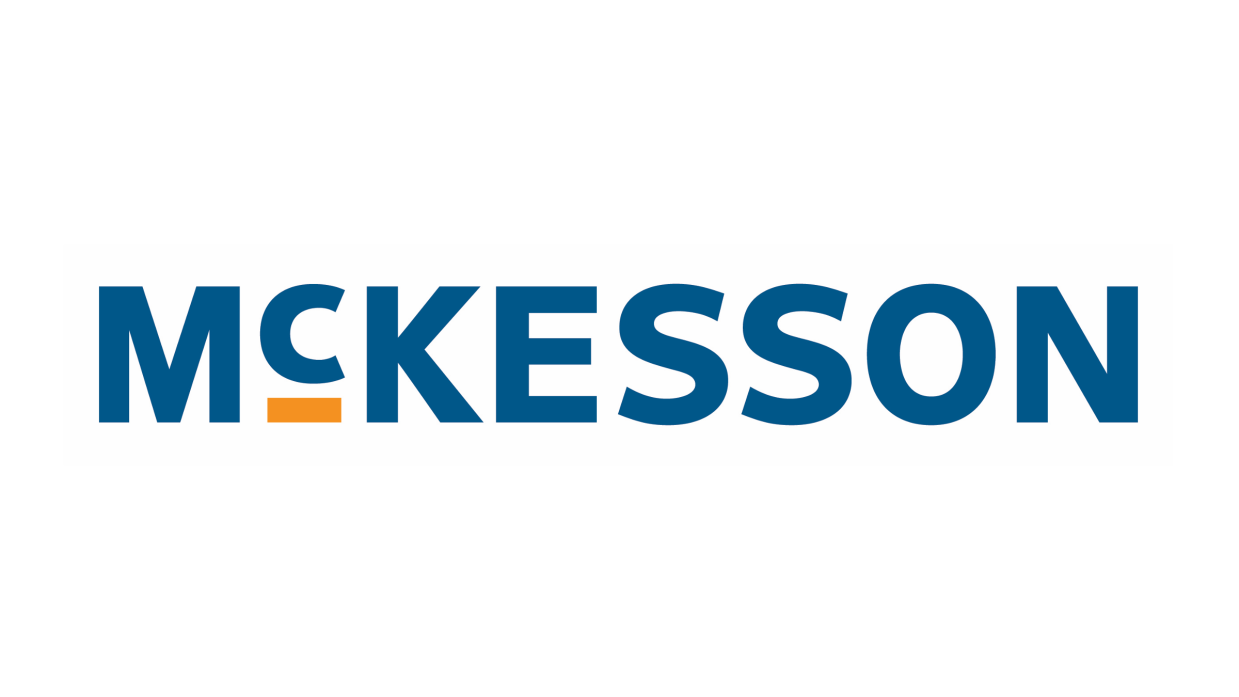 The company logo for McKesson, which reads the company name.