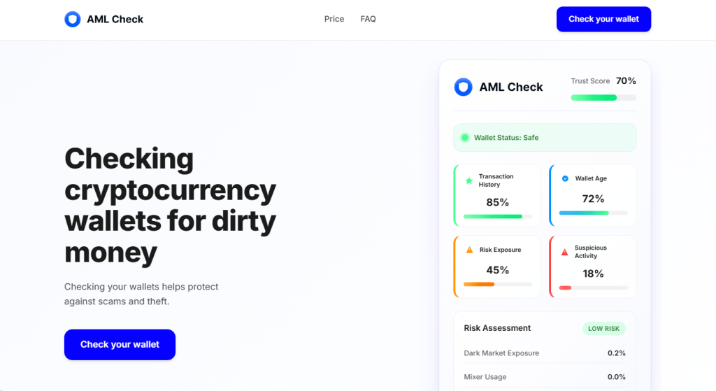 Fake AML Check site - Report