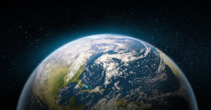 An image of earth from space