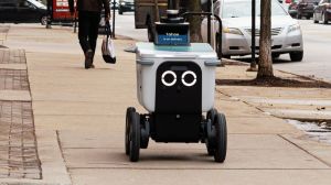 Delivery bots accused of illegally scanning customers