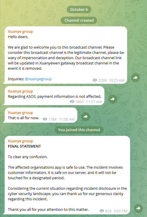 Telegram channel